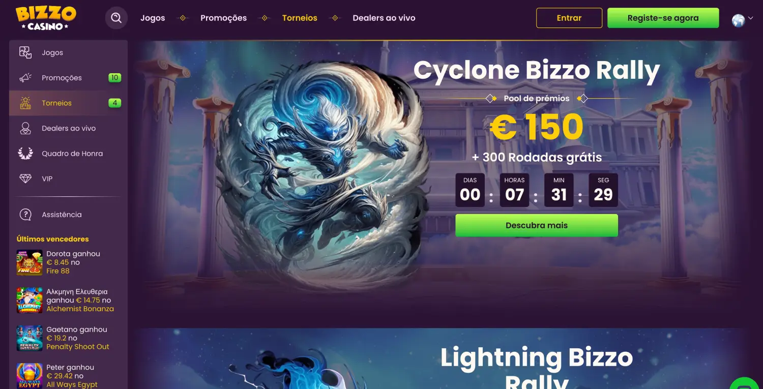 Bizzo Casino Online