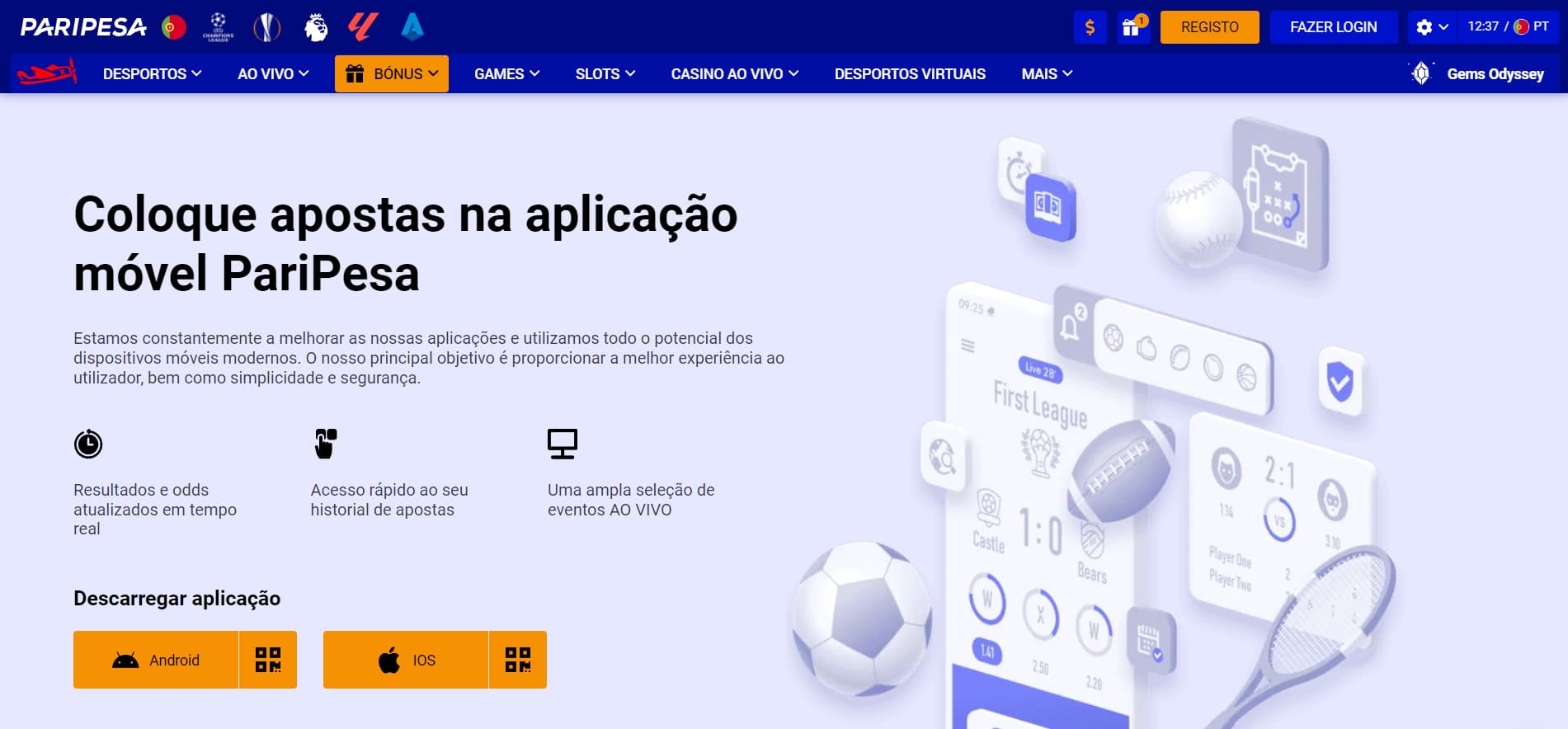 Paripesa App